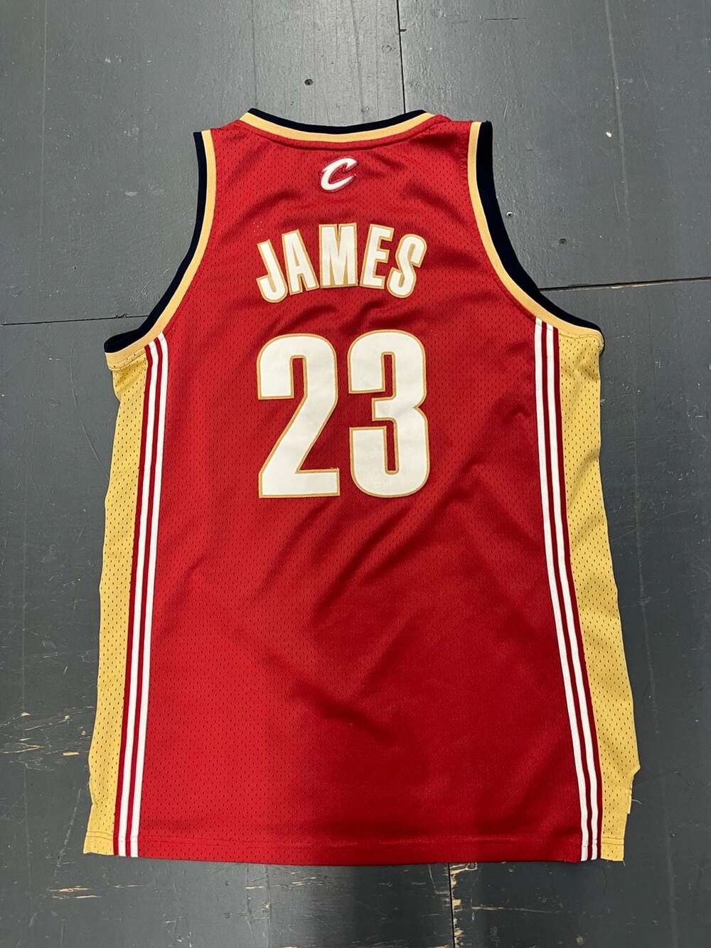Vintage Reebok LeBron James Cleveland Cavaliers 2003-2004 Authentic Road Jersey